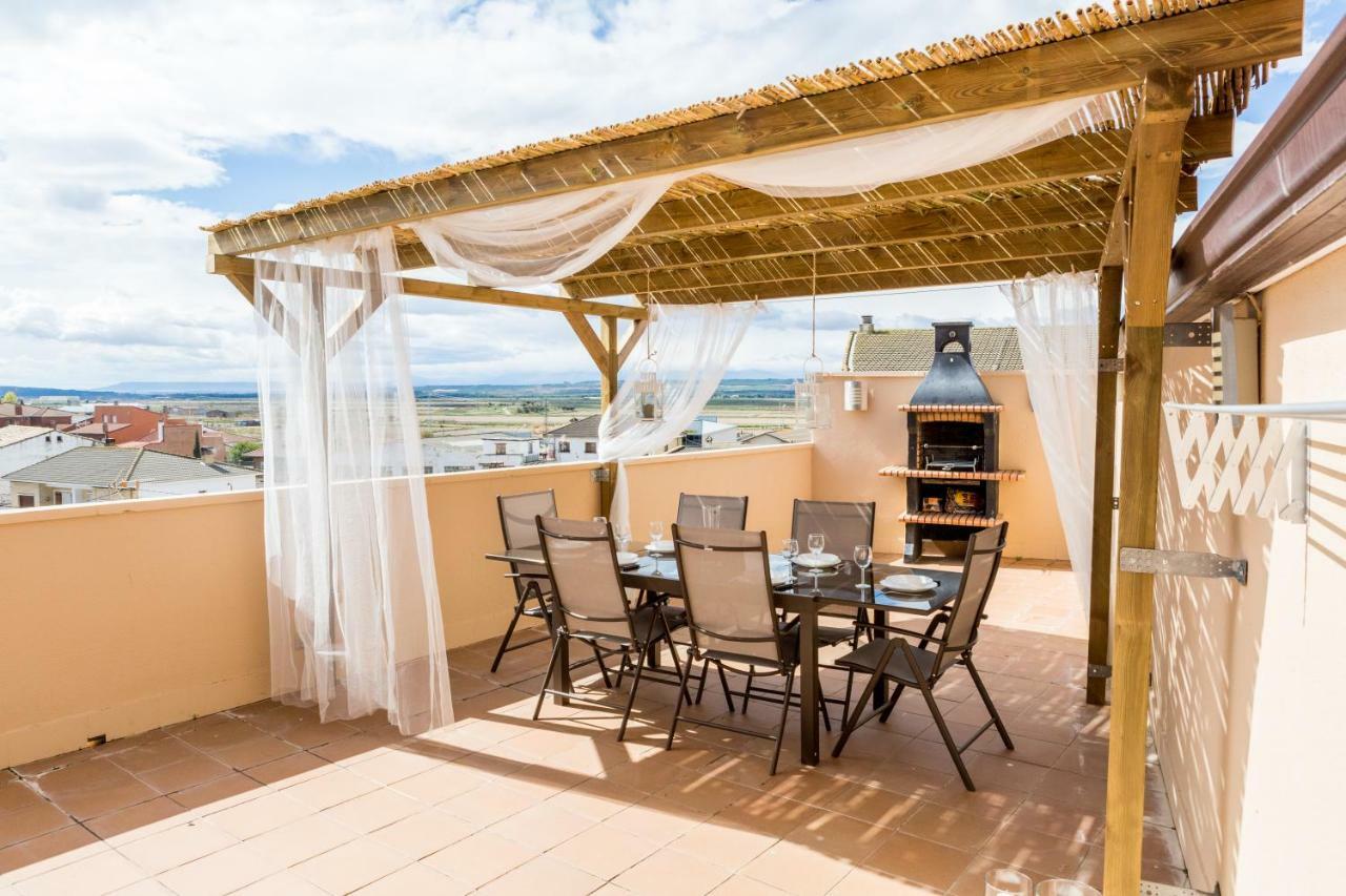 Apartamento Atico Bardenas อาร์เกดาส ภายนอก รูปภาพ