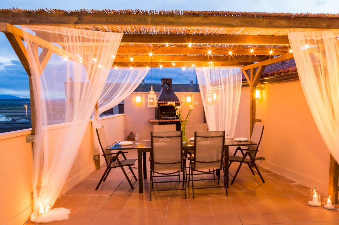 Apartamento Atico Bardenas อาร์เกดาส ภายนอก รูปภาพ